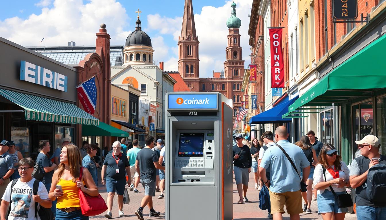 Bitcoin ATM, tourists, Erie, PA