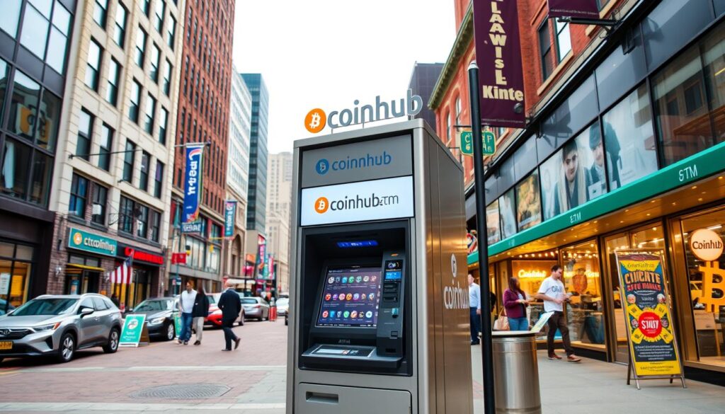 Coinhub Bitcoin ATMs in Erie, PA