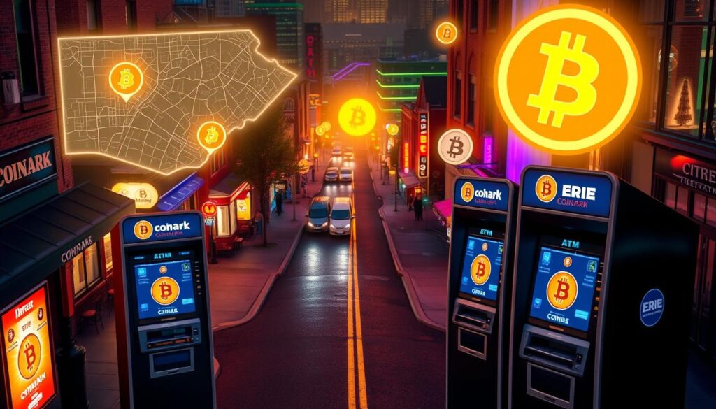 Locate Bitcoin ATMs Erie