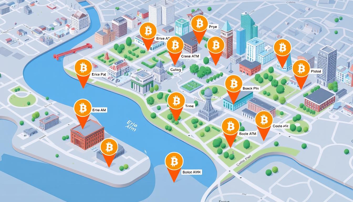 Bitcoin ATM locations, Erie, PA