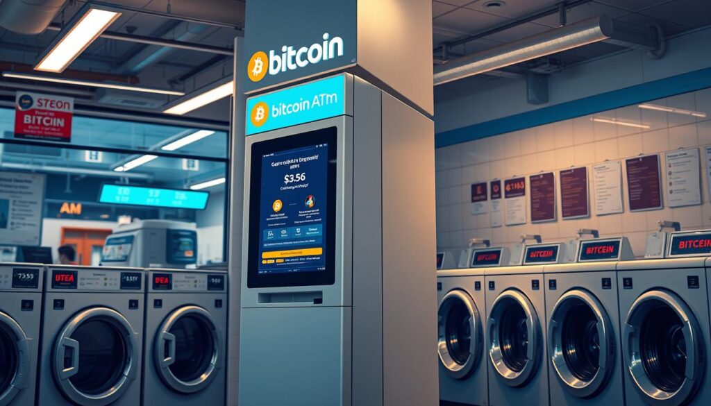 Mobile integration for Bitcoin kiosks