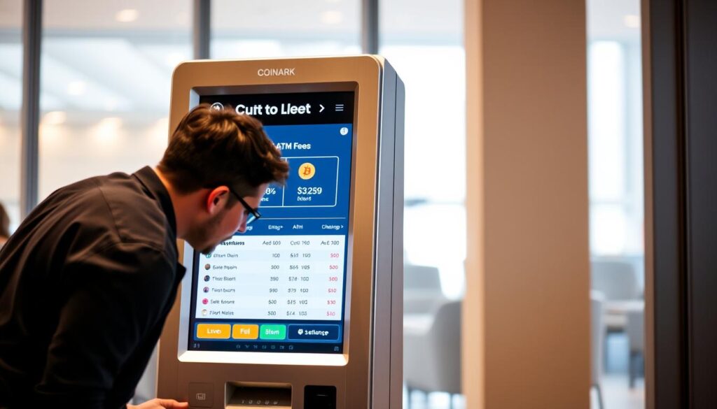 Bitcoin ATM fees comparison