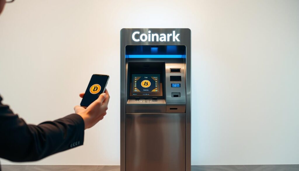 Coinark currency kiosk features