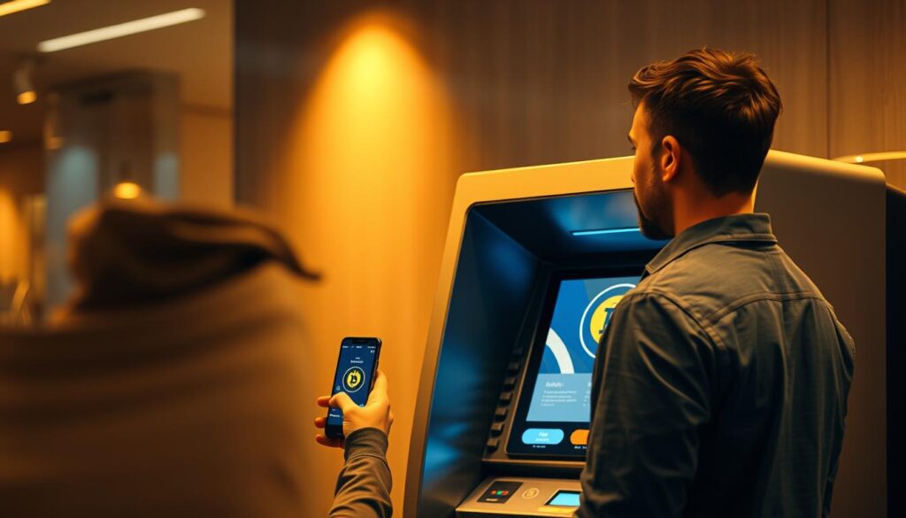 bitcoin atm transaction process
