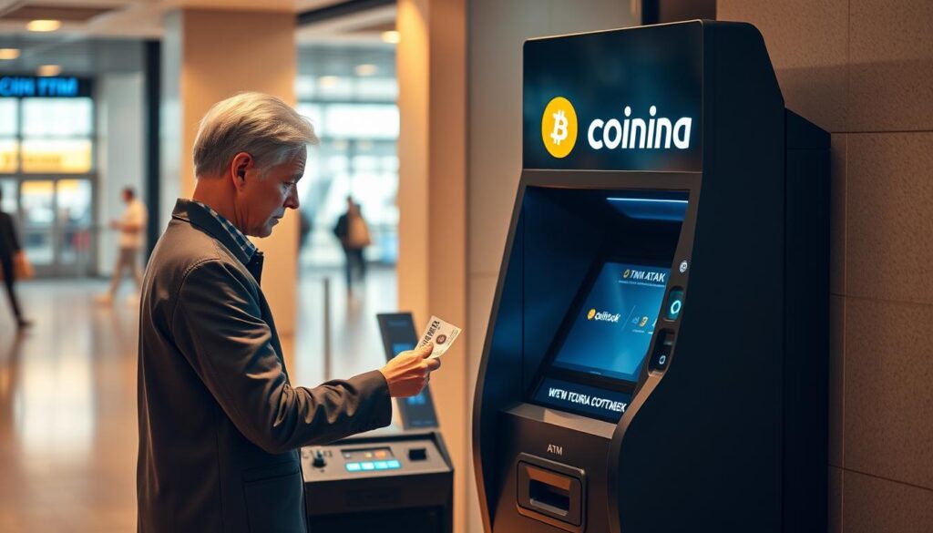 Bitcoin ATM Transaction Process