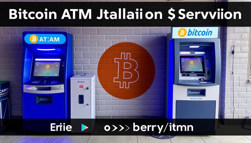 Bitcoin ATM installation service Erie PA