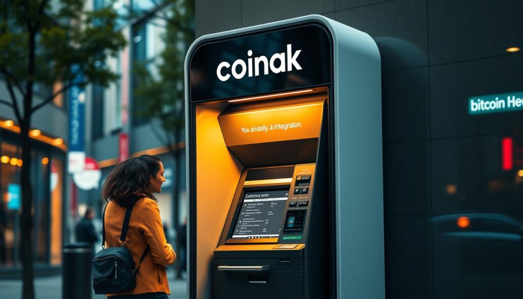 Bitcoin ATM mobile integration