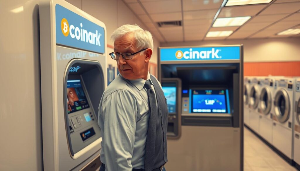 Bitcoin ATM transaction process