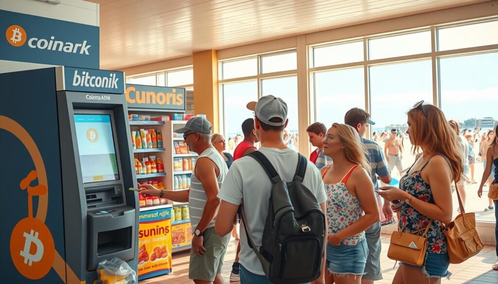 Bitcoin ATM Summer Tourism Erie, PA